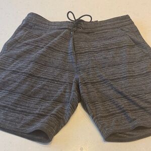 VISSLA Charcoal Athletic Shorts